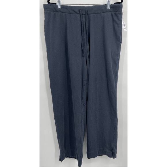Old Navy Pants - Old Navy Womens Extra High Waisted Cropped Straight Panther Sweatpants Gray XL